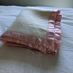 Wool Childs Blanket, Vintage